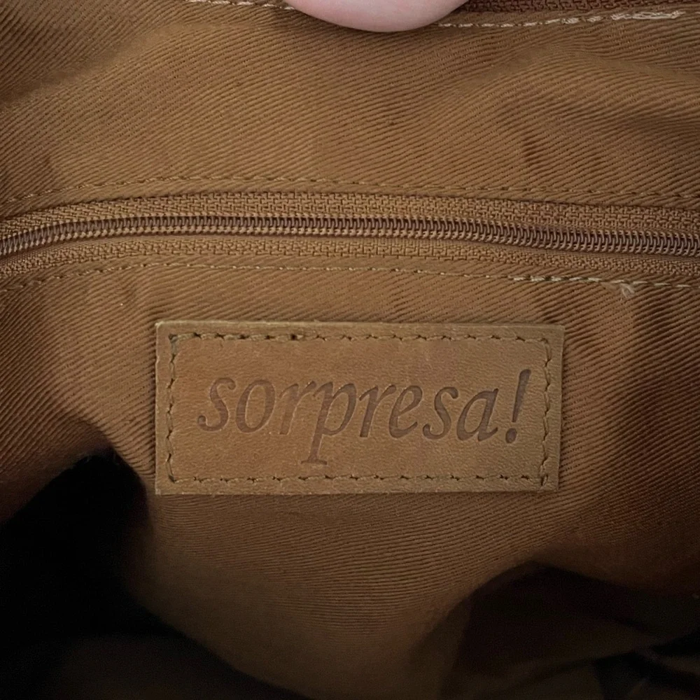Vintage Sopressa! Leather Shoulder Bag